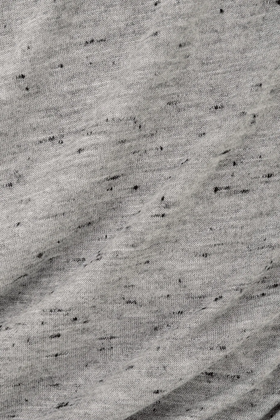ENZA COSTA SPECKLED Jersey Doubled Grey Skirt
