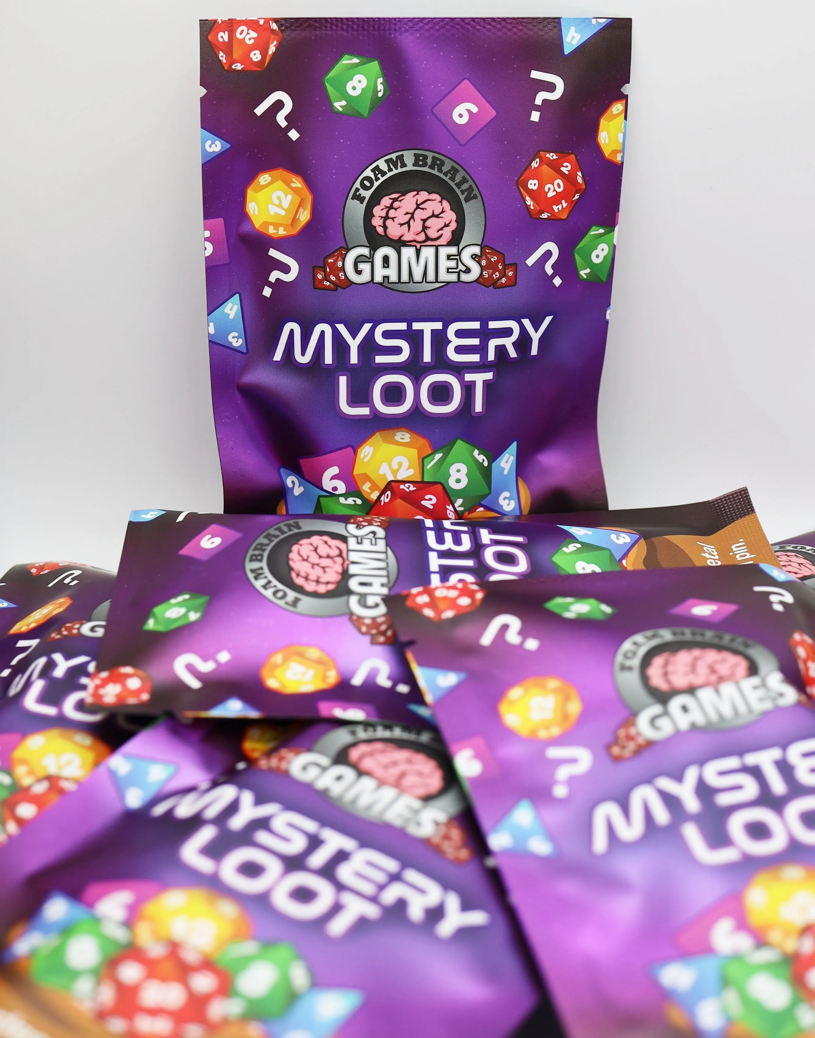 Epic Mystery Loot: Mini Metal RPG Set   Enamel Pin