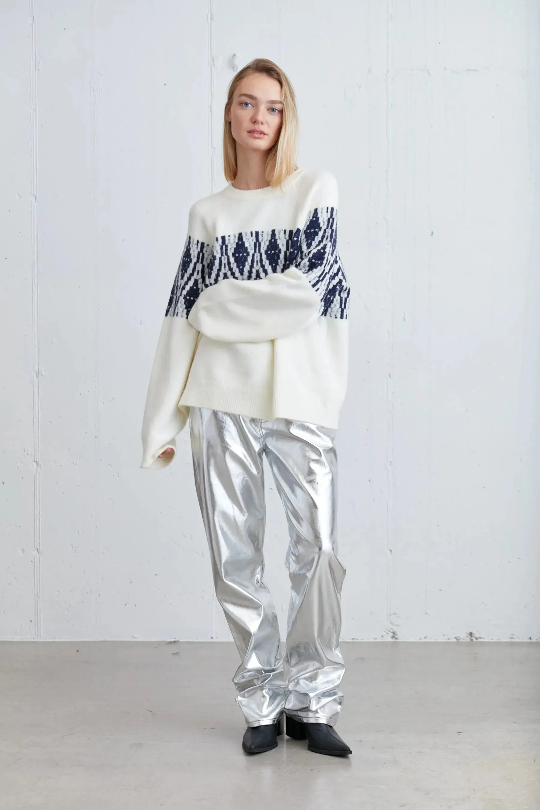 Fair Isle Crewneck Sweater
