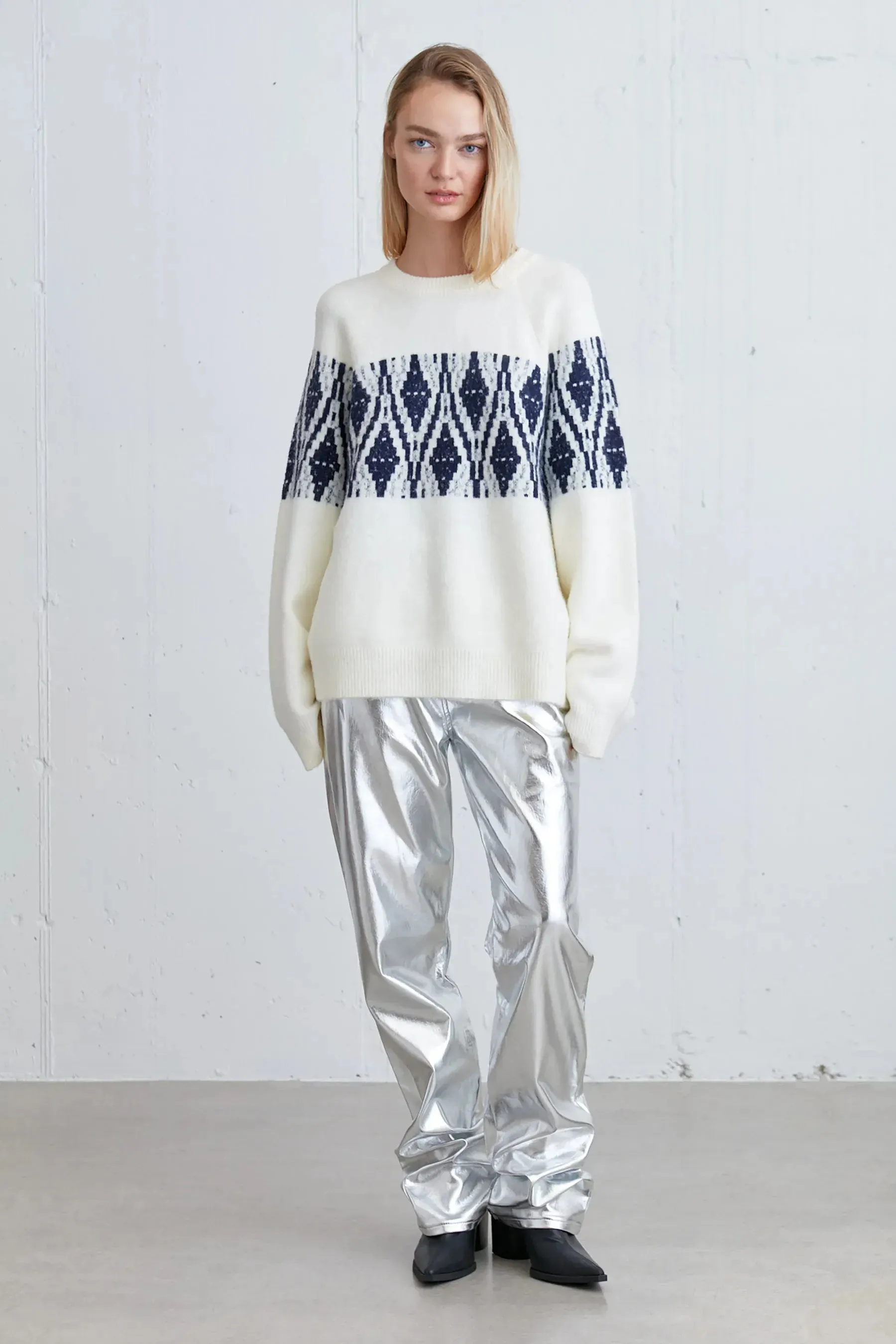 Fair Isle Crewneck Sweater