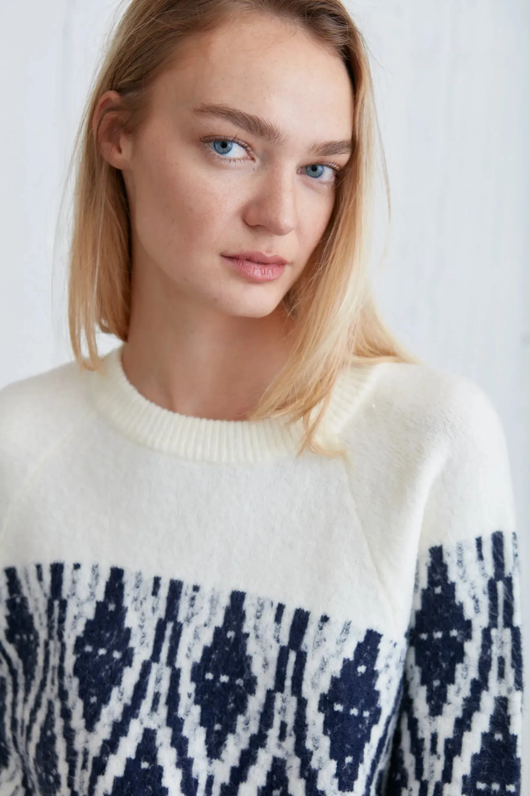 Fair Isle Crewneck Sweater