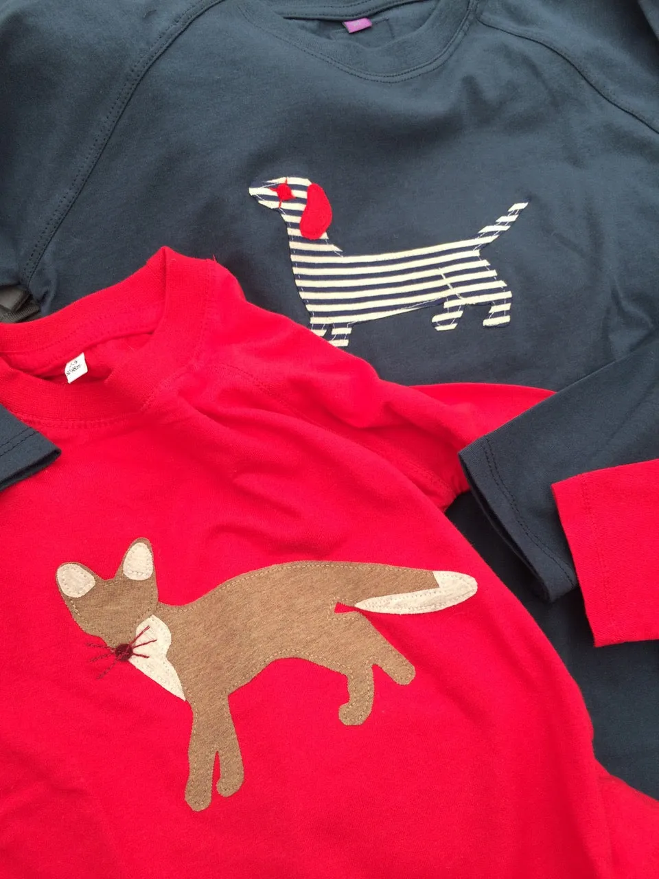 Fox - Long Sleeved T-shirt - Red