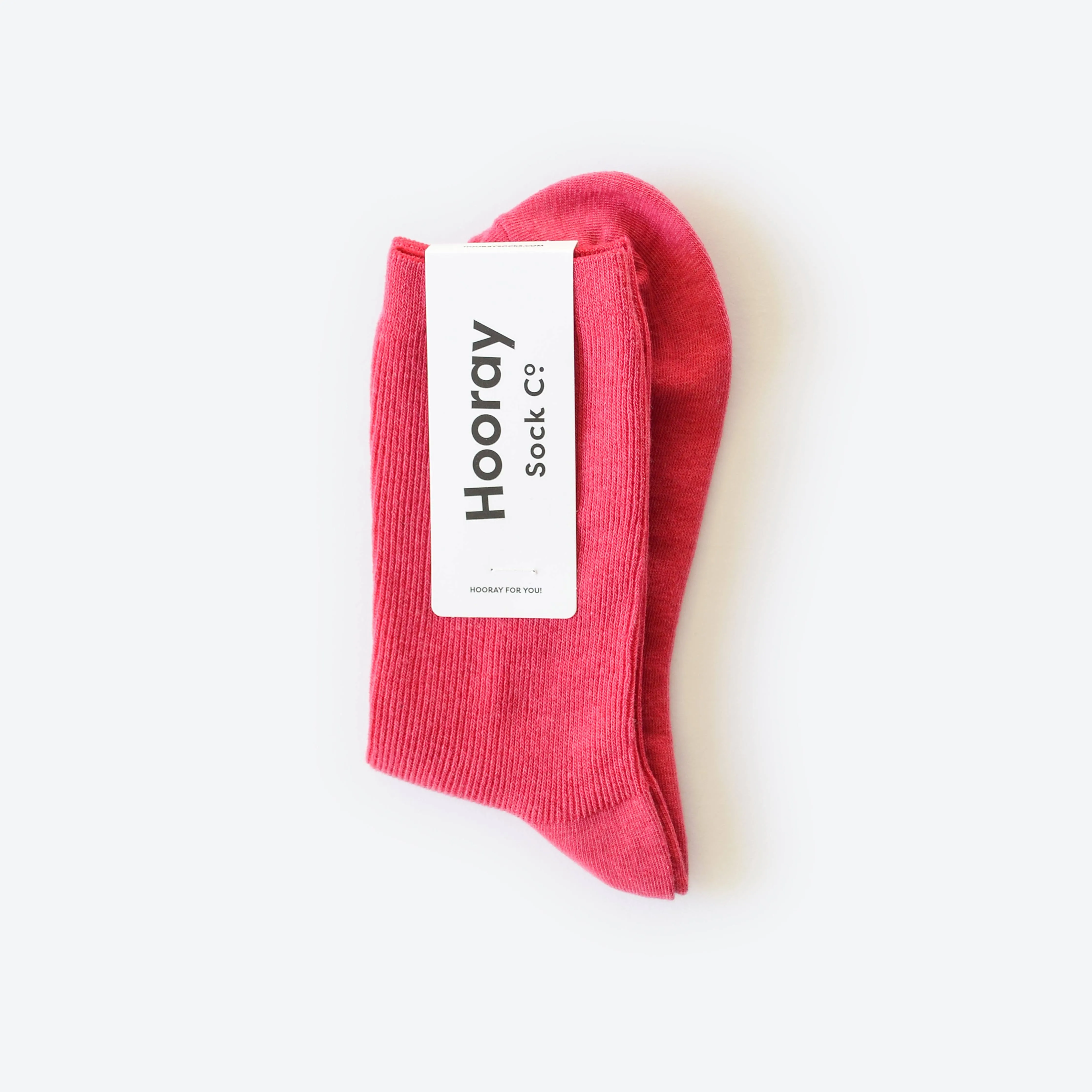 Fuschia Cotton Sock