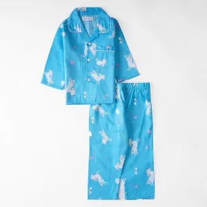 Girls Full sleeves Nightsuit (303)