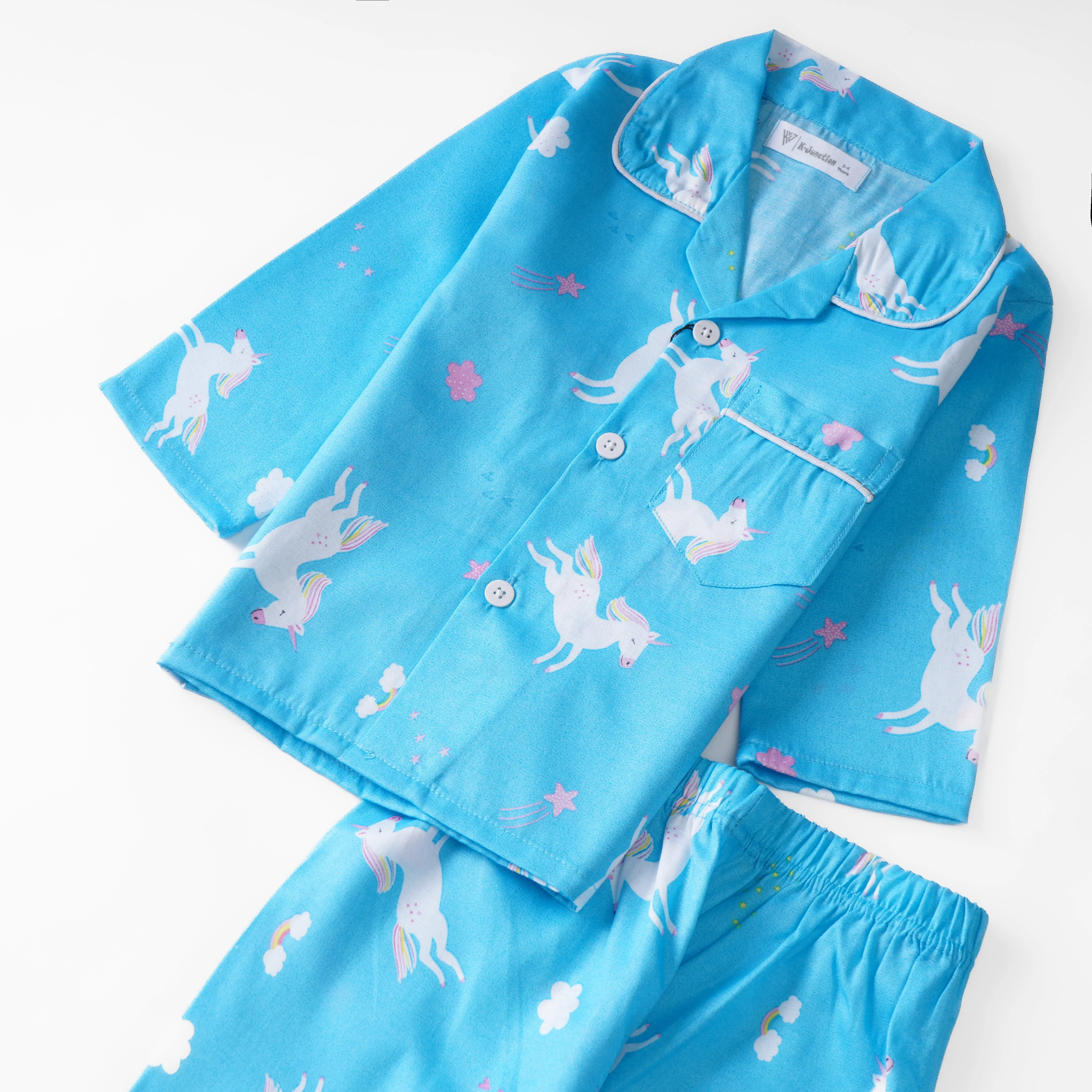 Girls Full sleeves Nightsuit (303)