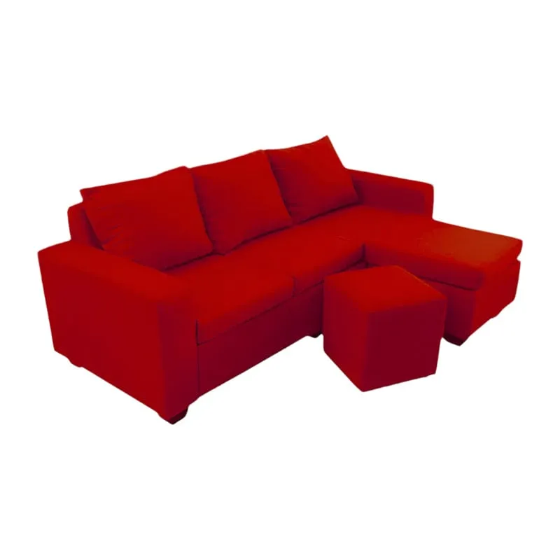 Golf Estate Tweed Corner Suite   Ottoman