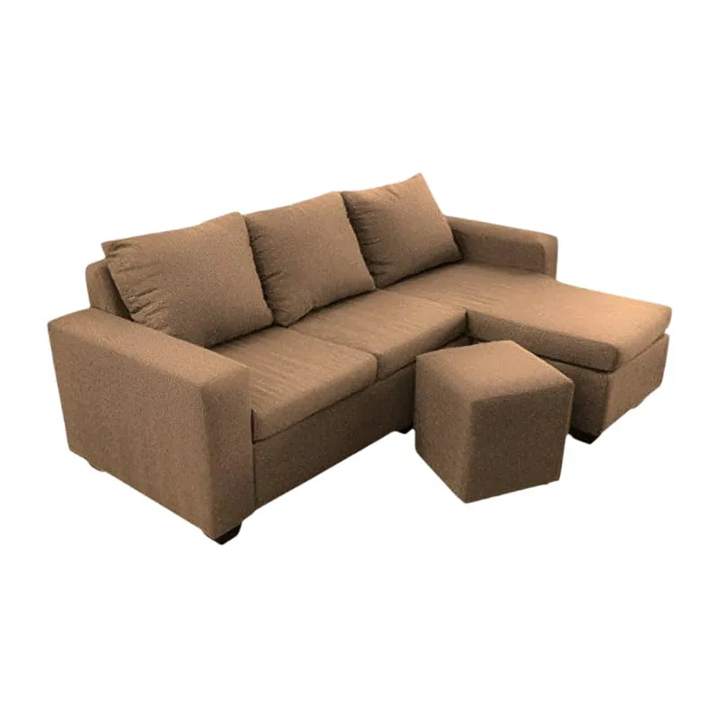 Golf Estate Tweed Corner Suite   Ottoman