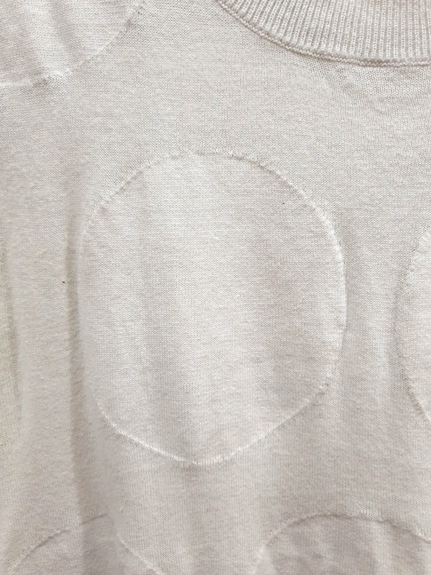 Gorman white cotton knit top size 12