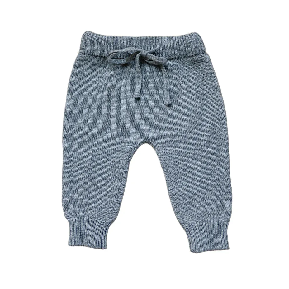 Grey Knit Joggers