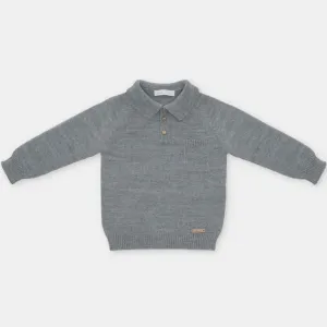 Grey Knit Lounge Set