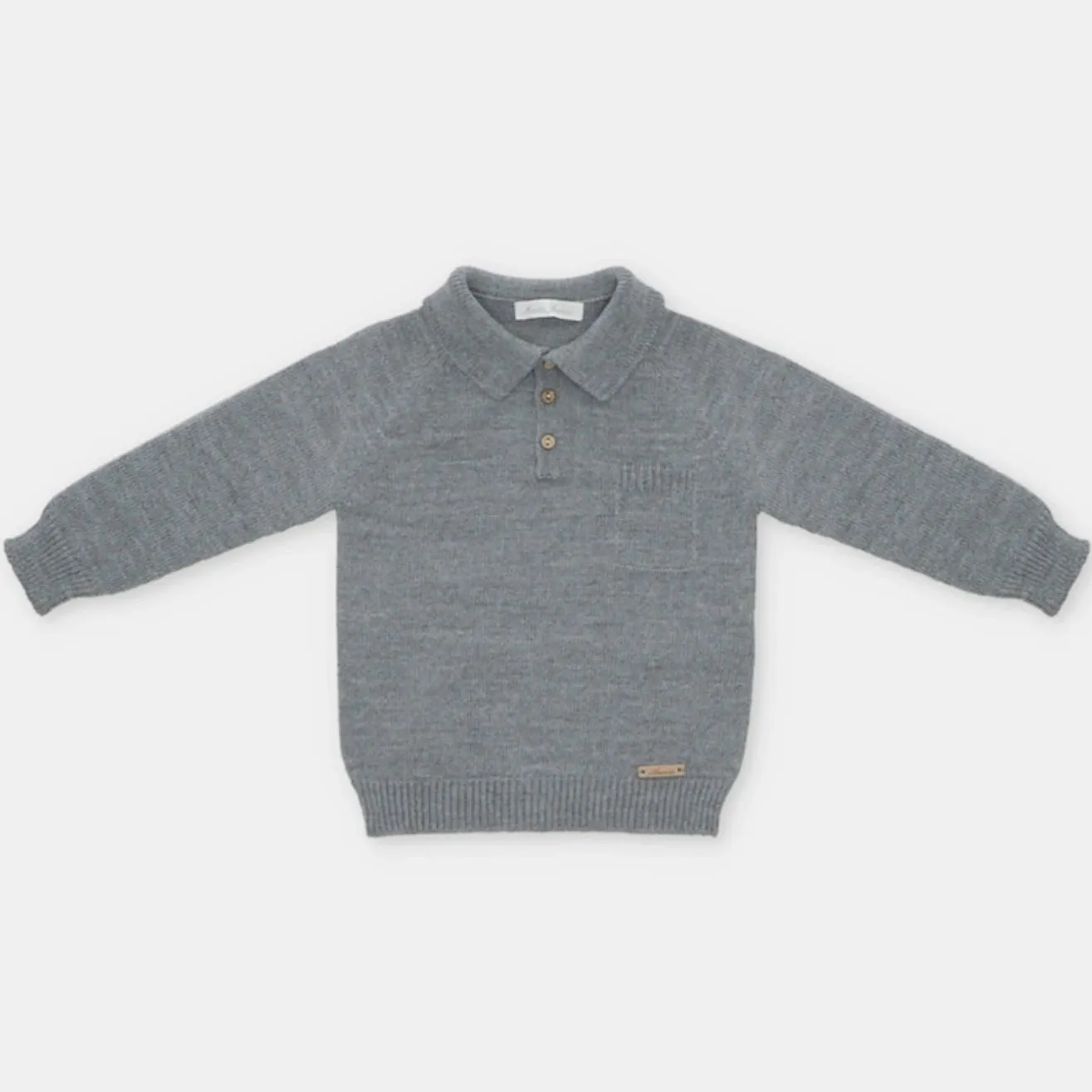 Grey Knit Lounge Set