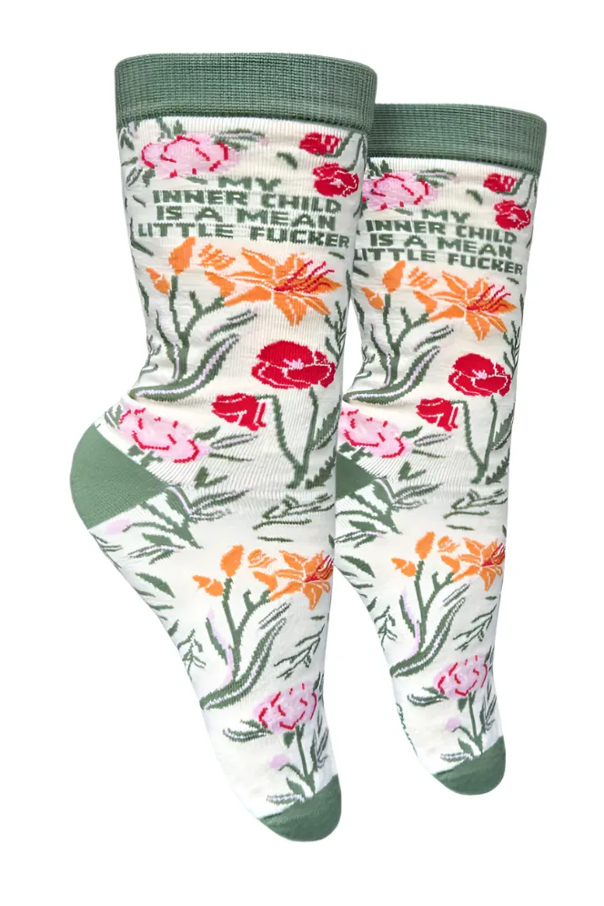 Groovy Socks - My Inner Child | Women's Crew Socks