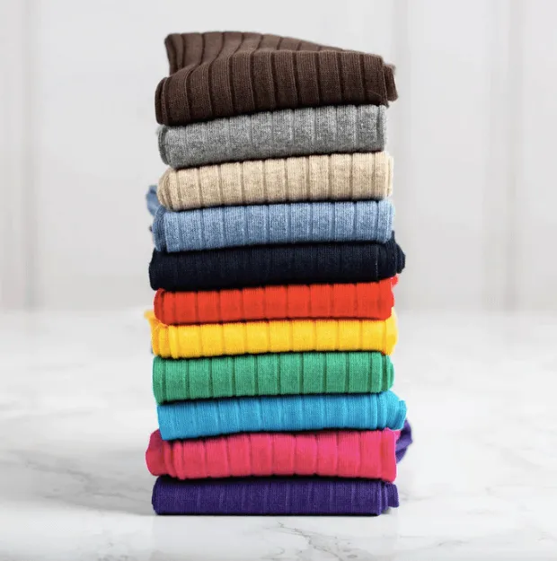Gun Hill Corgi Cotton handfinished socks - 12 colours