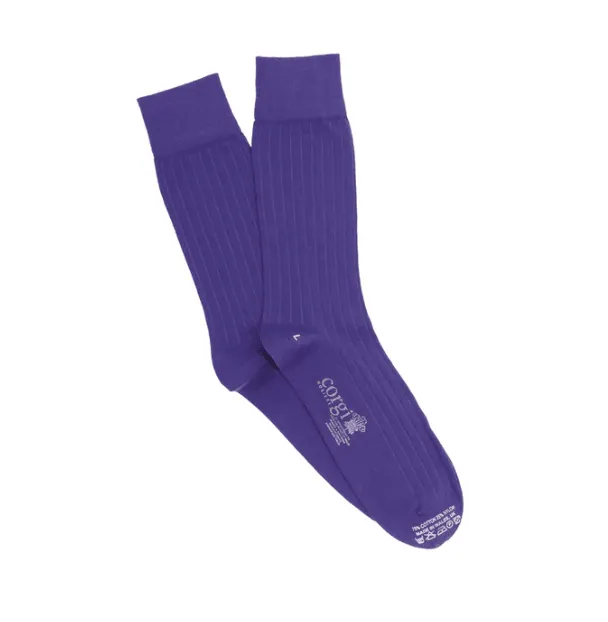Gun Hill Corgi Cotton handfinished socks - 12 colours