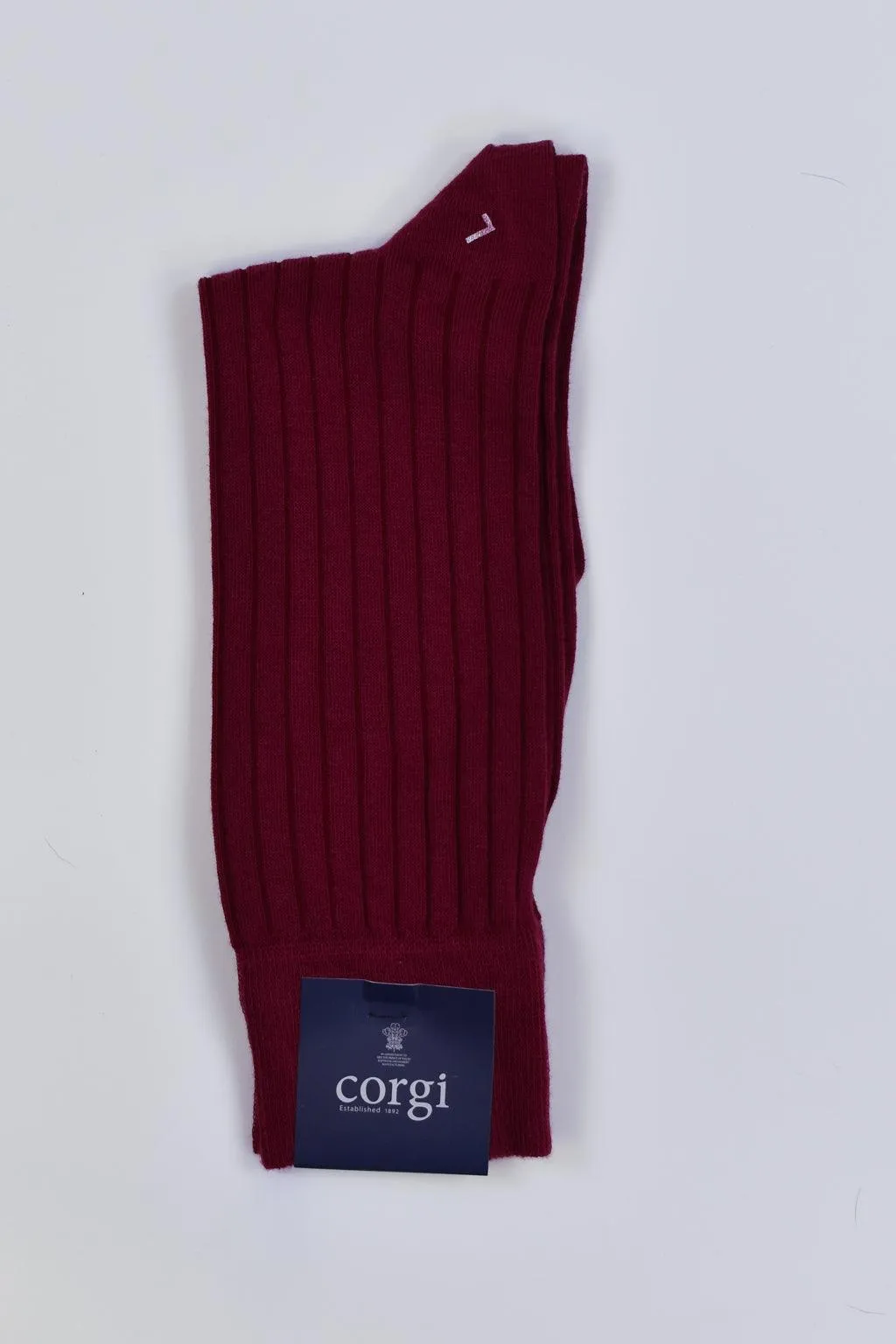 Gun Hill Corgi Cotton handfinished socks - 12 colours
