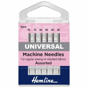 Hemline Universal Machine Needles - Assorted
