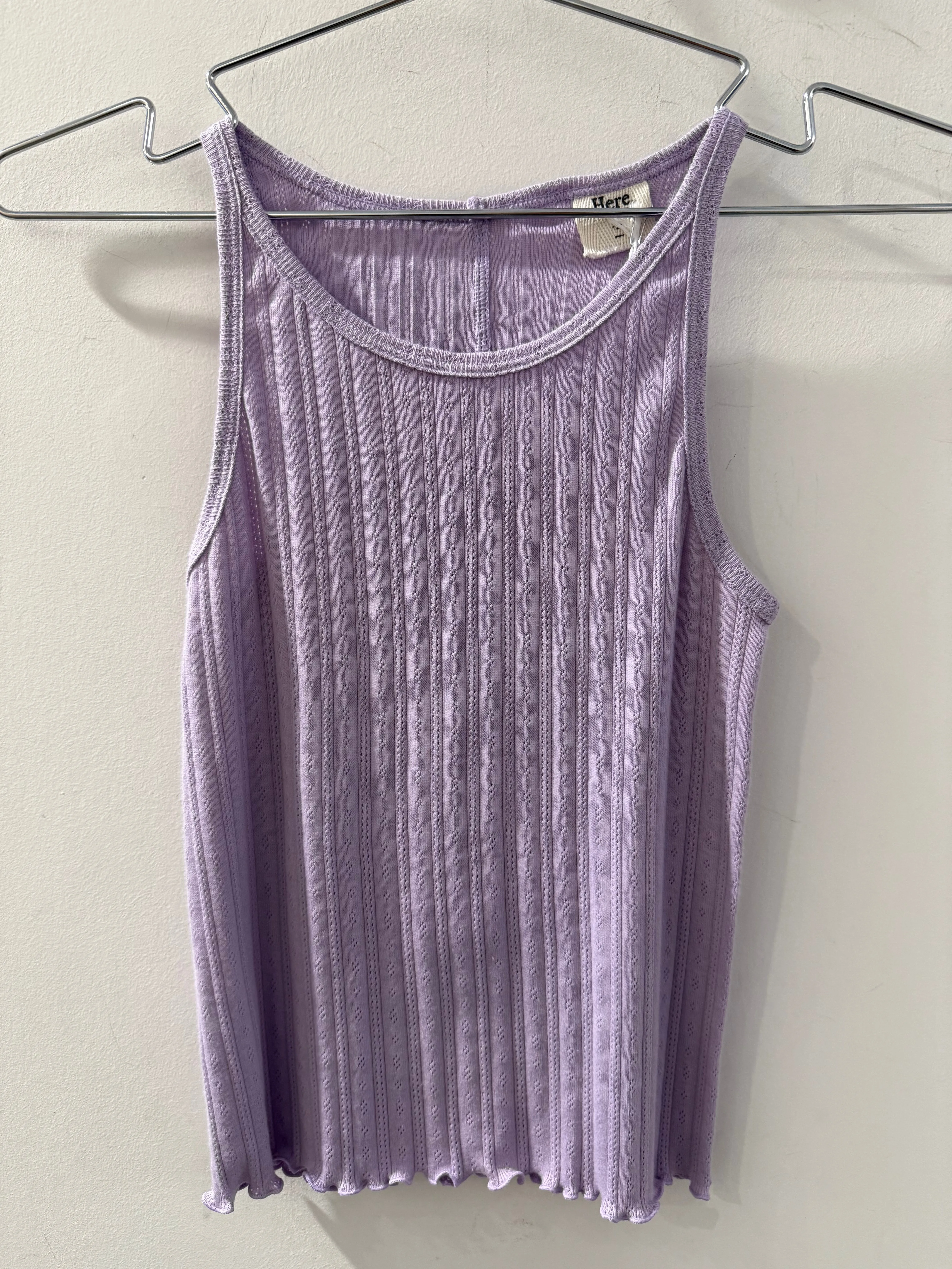 Here. - Pointelle Tank