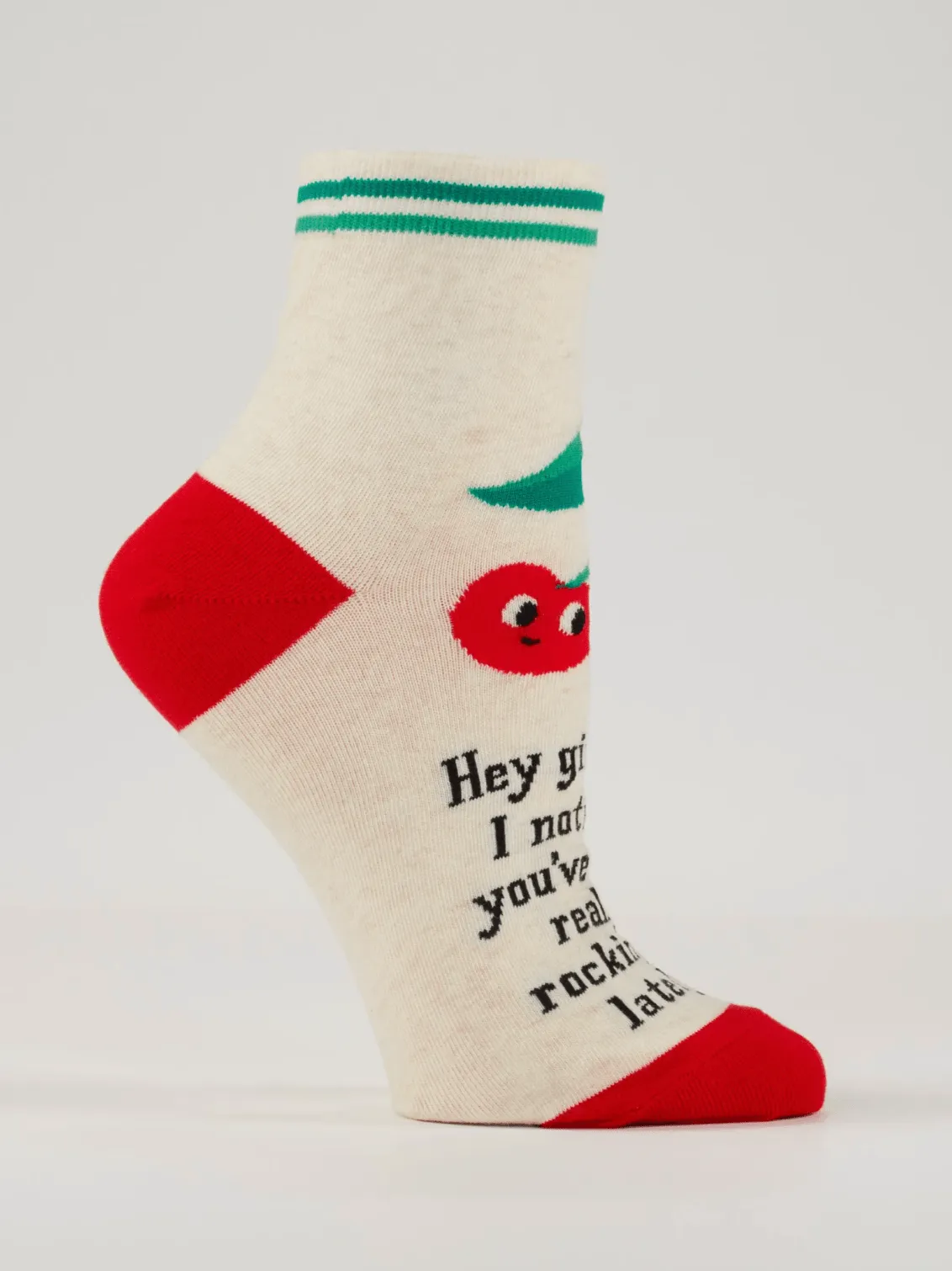 Hey Girl Hey! I Noticed You've Been Really Rocking It Lately. W-Ankle Socks