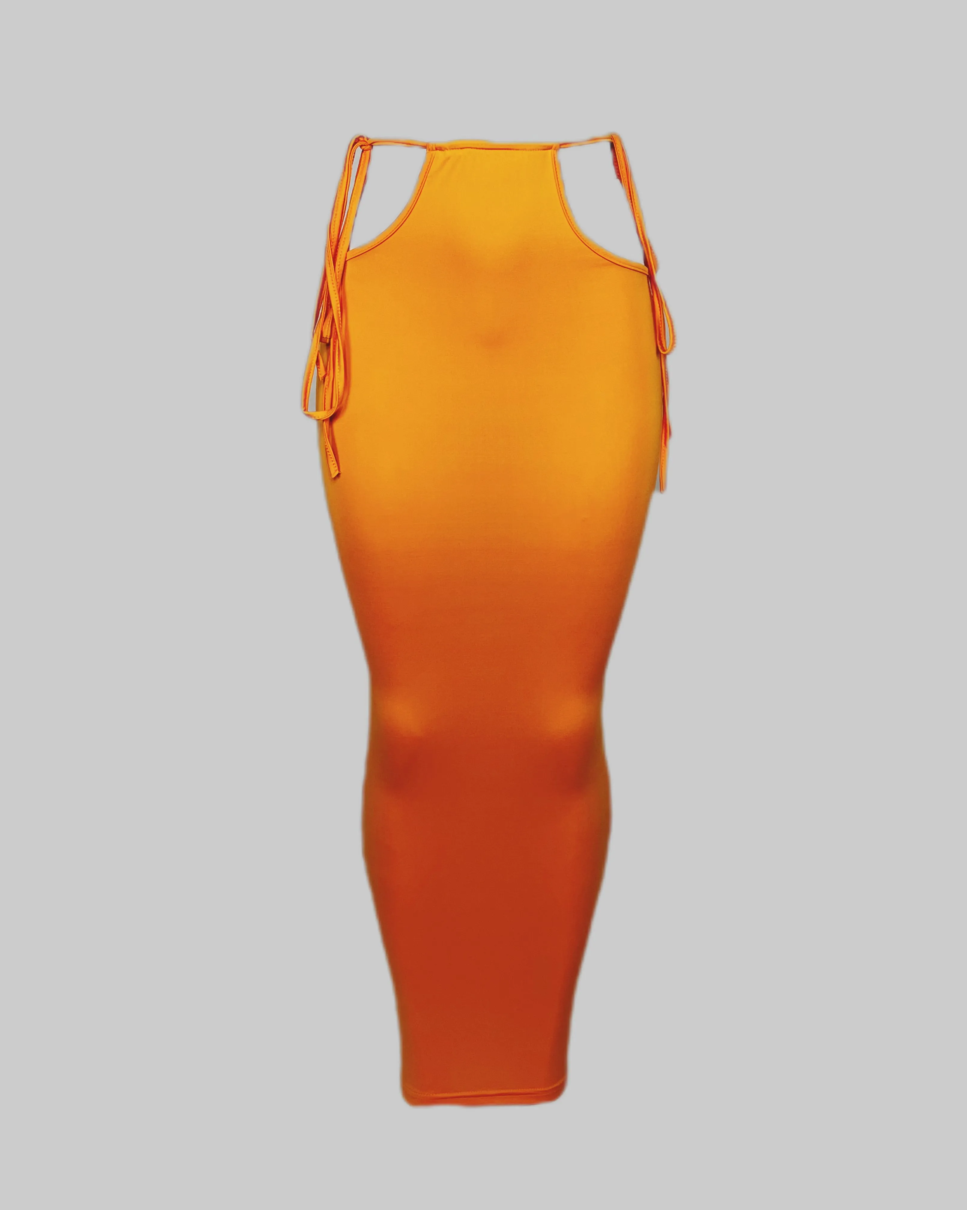 Hips Don't Lie Skirt Set - Orange