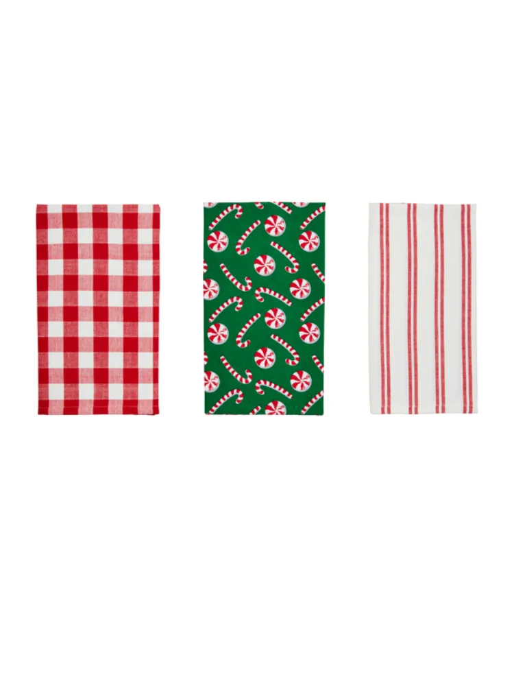 House Towel Sets- Mint