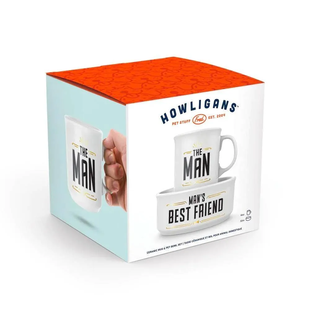 ***Howligans - Mug   Dog Bowl - Bst Friend