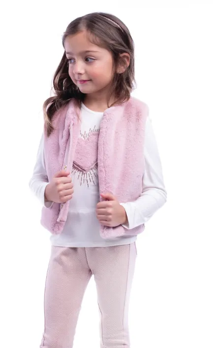 IMOGA Ariana Solid Jersey Tee - Heart Snow
