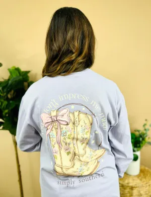 Impress Me Much Simply Southern Long Sleeve
