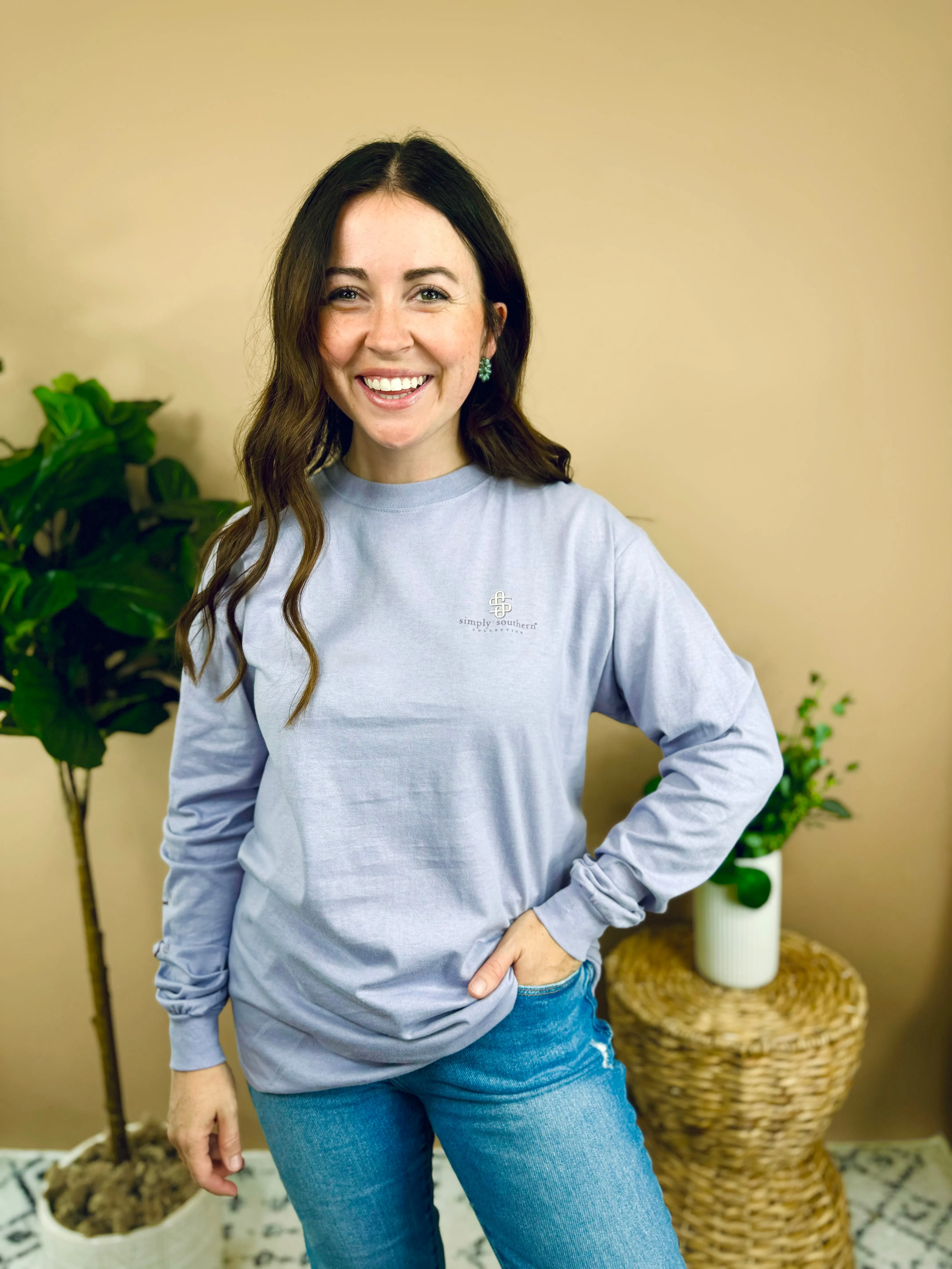Impress Me Much Simply Southern Long Sleeve