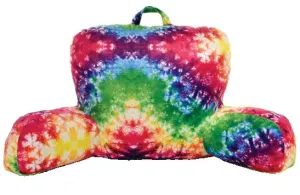 Iscream Rainbow Tie Dye Lounge Pillow