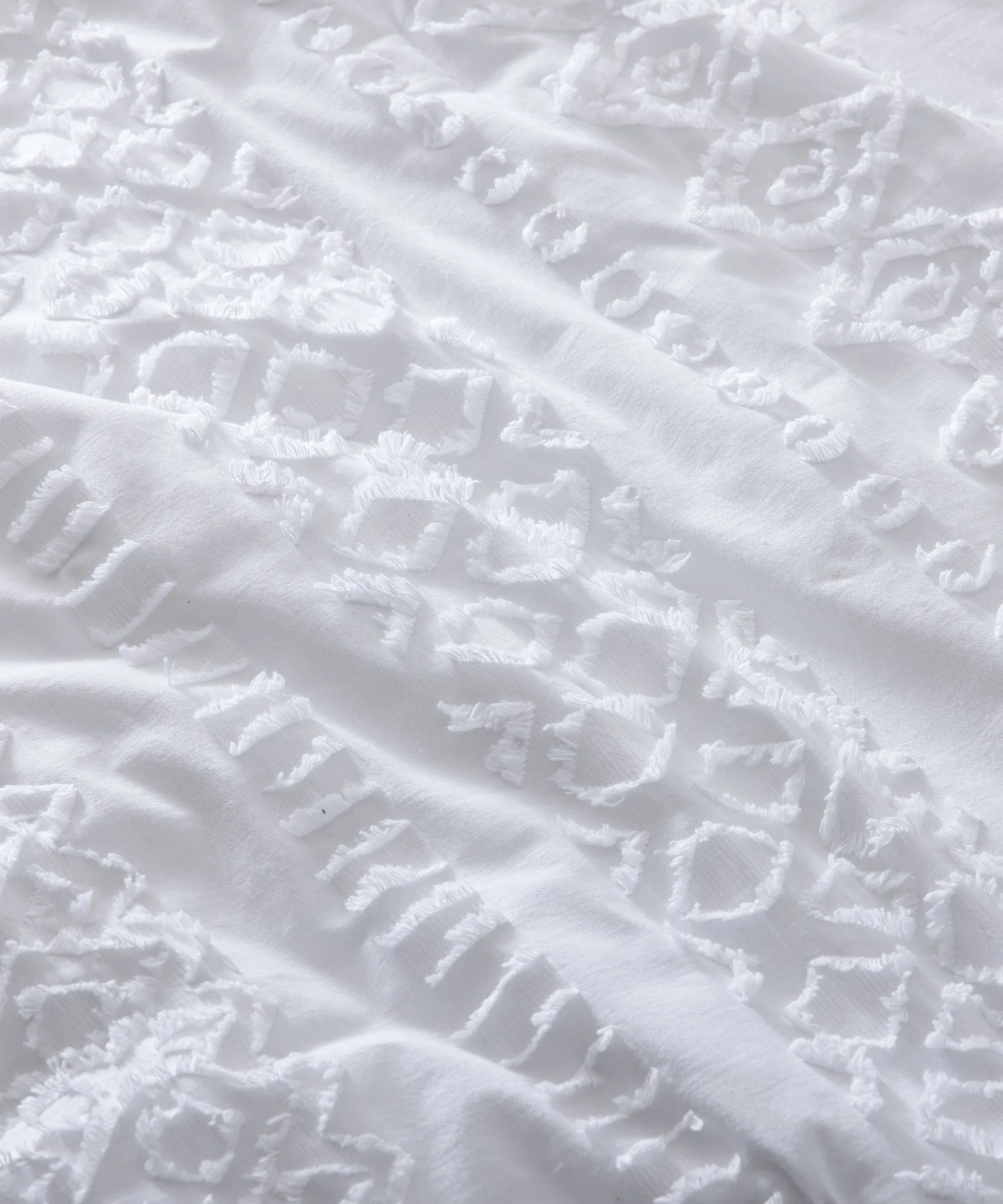 Isla Clipped Jacquard Comforter Set