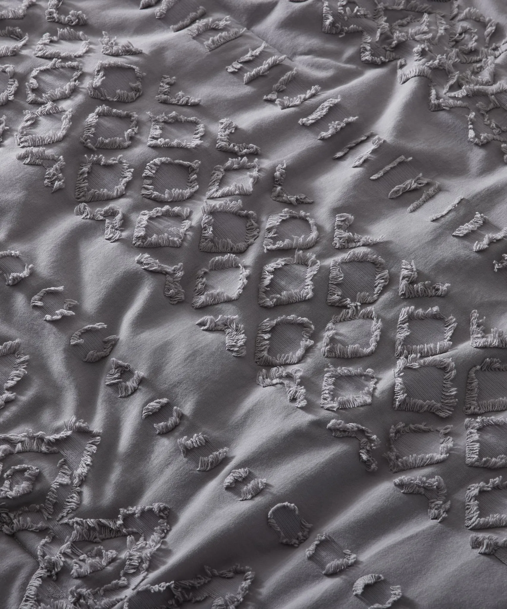 Isla Clipped Jacquard Comforter Set