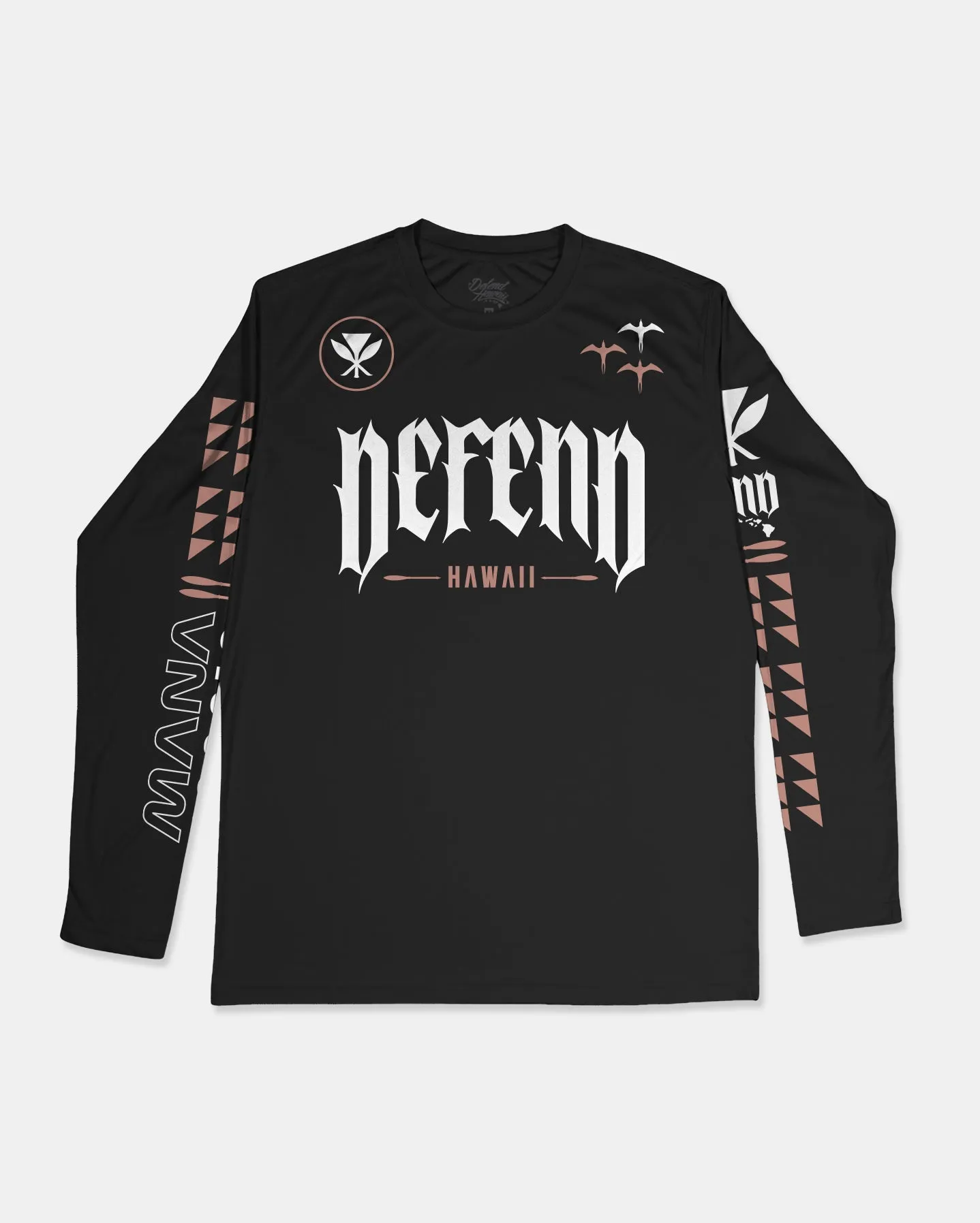 IWA CREW Black UPF50 Dri-Fit Longsleeve