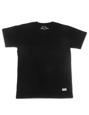 Jackhammer Basic Crewneck Tee Black