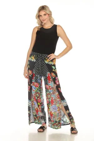 Johnny Was Black Dreamer Wrap Pants CSW6620-M