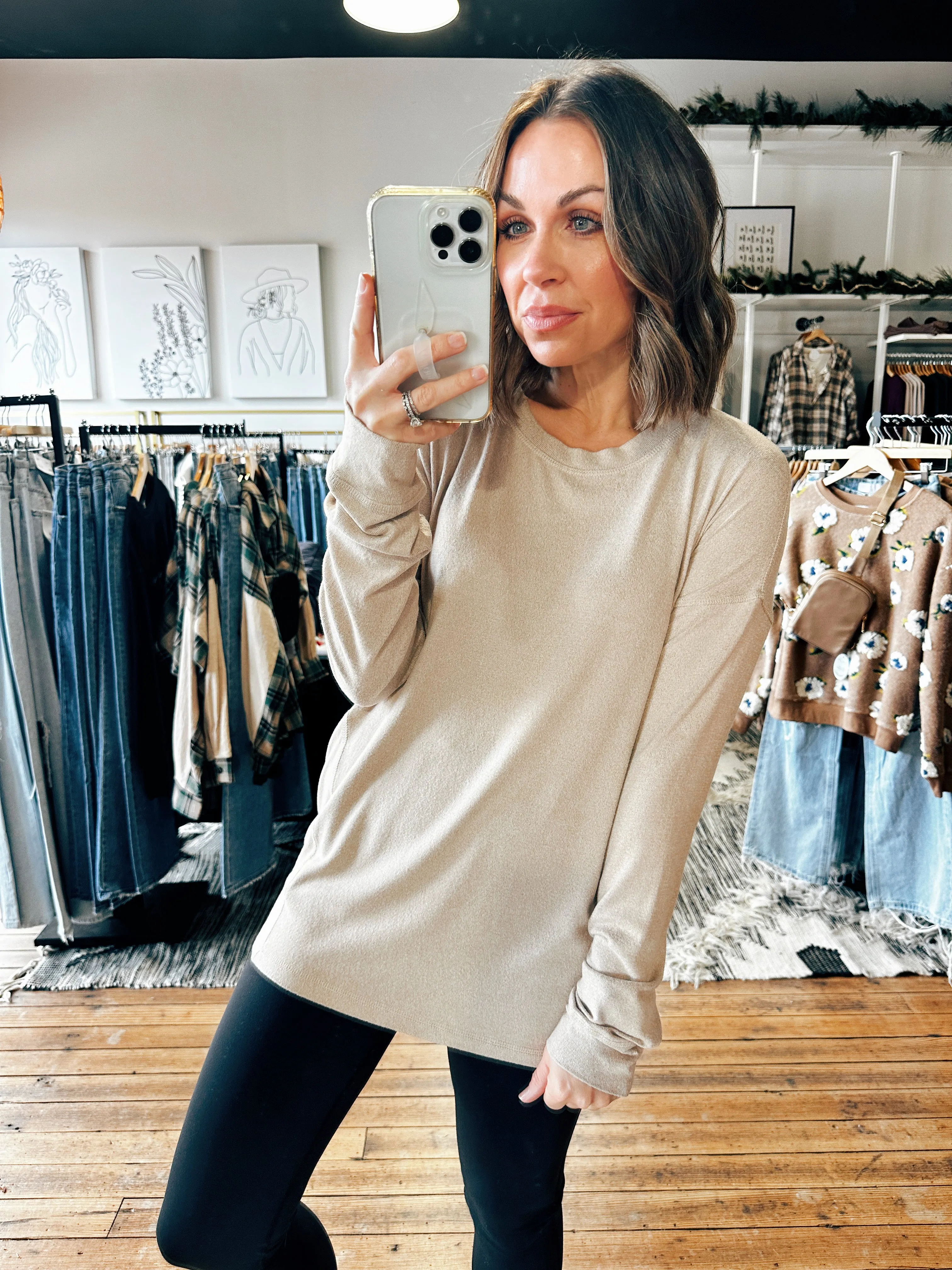 Kendall Long Sleeve Top-3 Colors