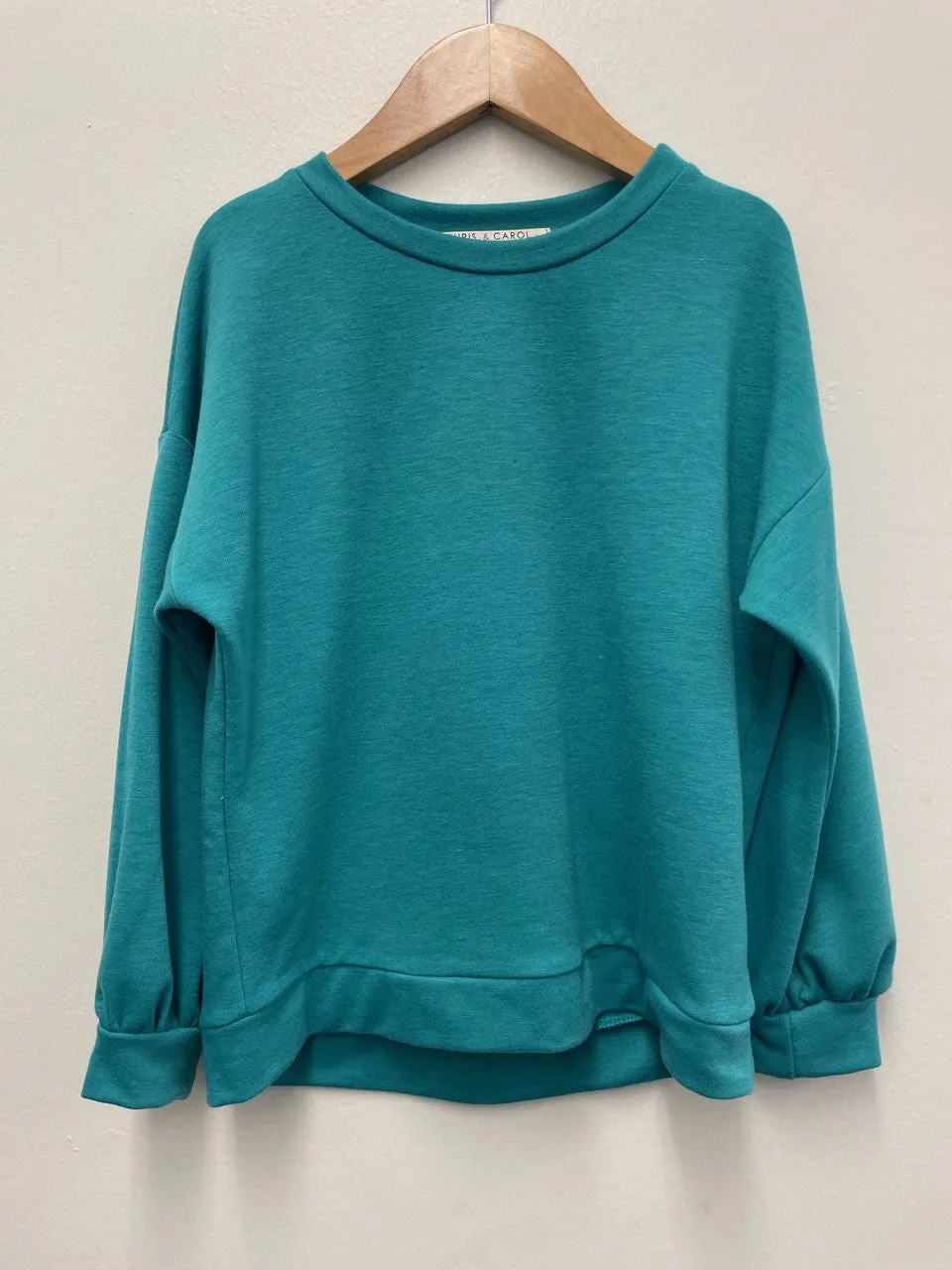 Kids Solid Long Sleeve Top