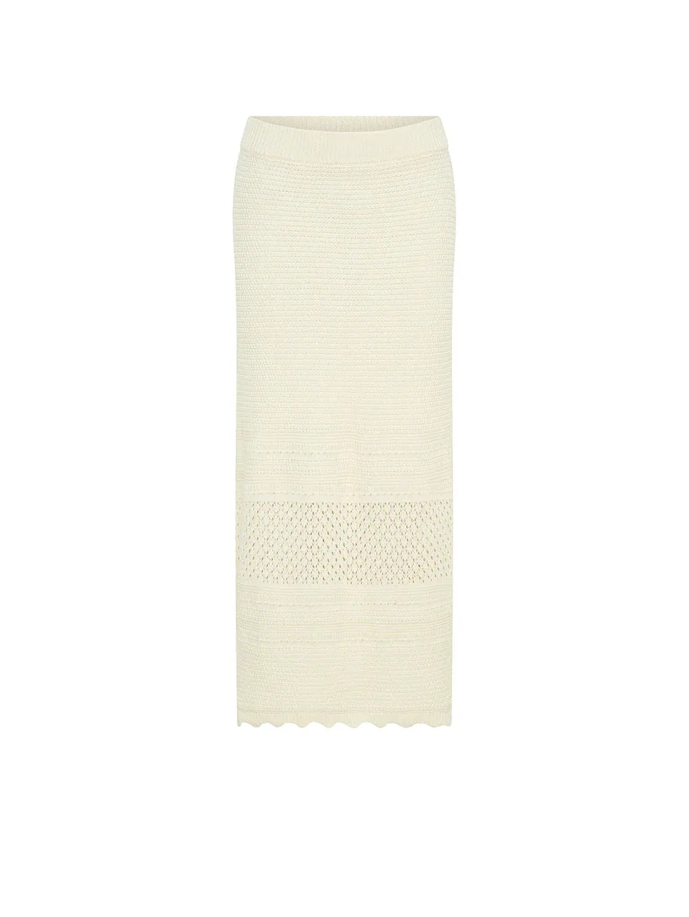 Kivari Sabela Knit Skirt Cream