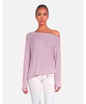 Kristopher Open Shoulder Top Pink