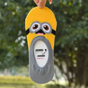 Ladies' Invisible Minions Ankle Socks - 5 Variants