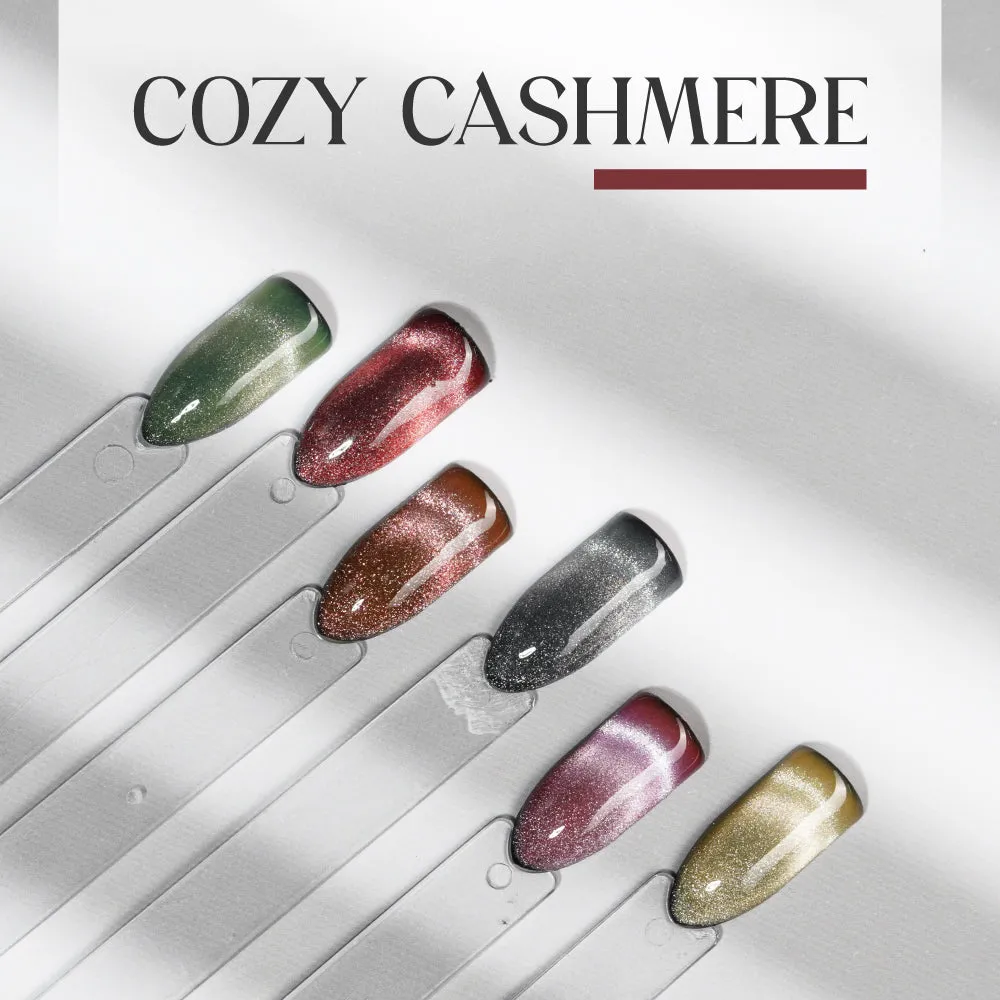 LAVIS Cat Eyes CE1 - Set 12 Colors - Gel Polish 0.5 oz - COZY CASHMERE Collection