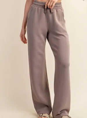 Layla Scuba Straight Leg Sweat Pants