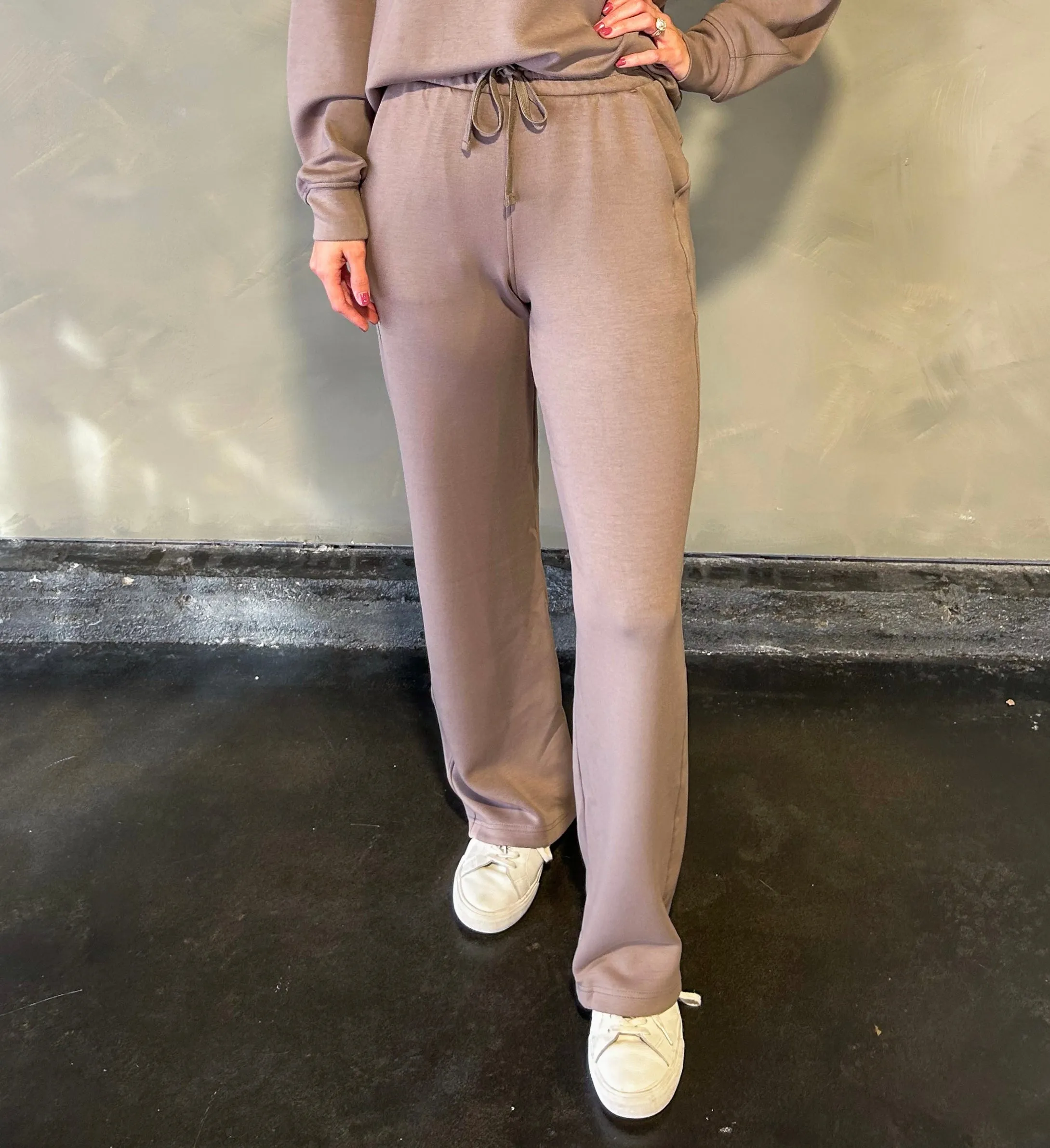 Layla Scuba Straight Leg Sweat Pants