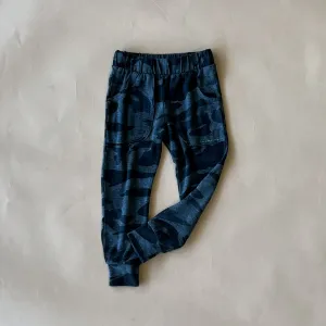 Lew Camo Joggers | Dyed Navy (Kids)