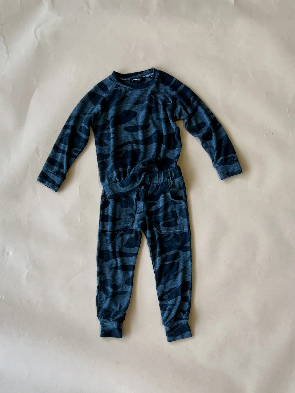 Lew Camo Joggers | Dyed Navy (Kids)