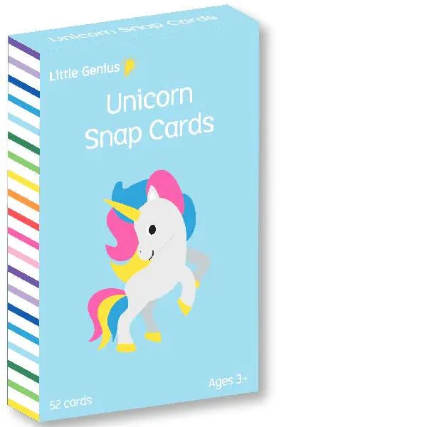 Little Genius | Unicorn Snap Card Game