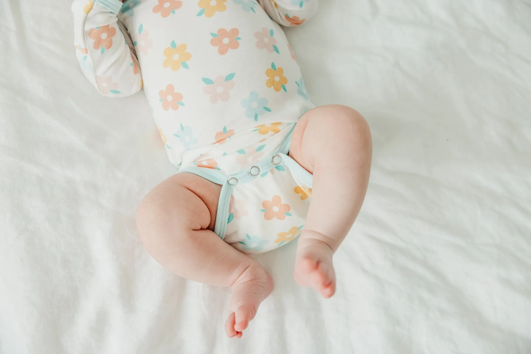 Long Sleeve Bodysuit - Daisy