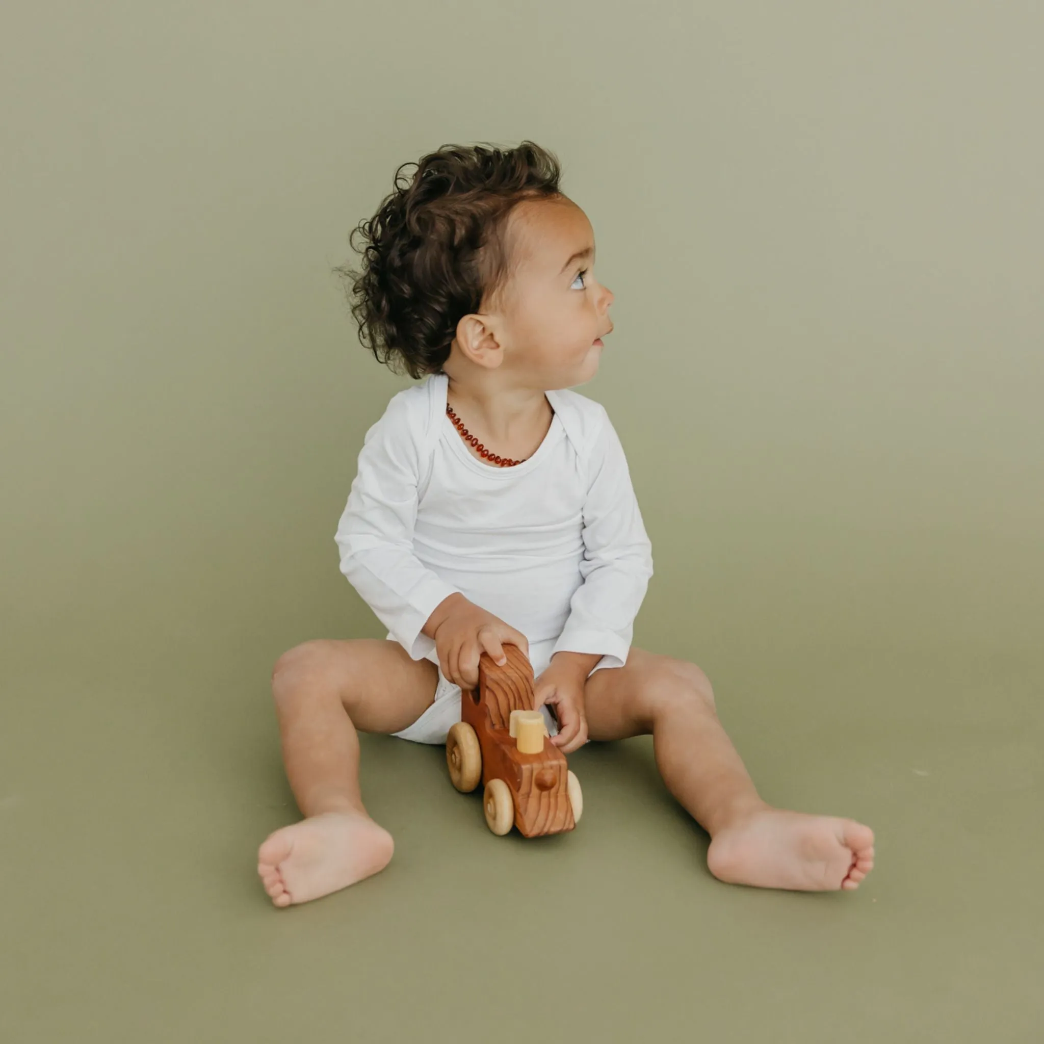 Long Sleeve Bodysuit - Dove