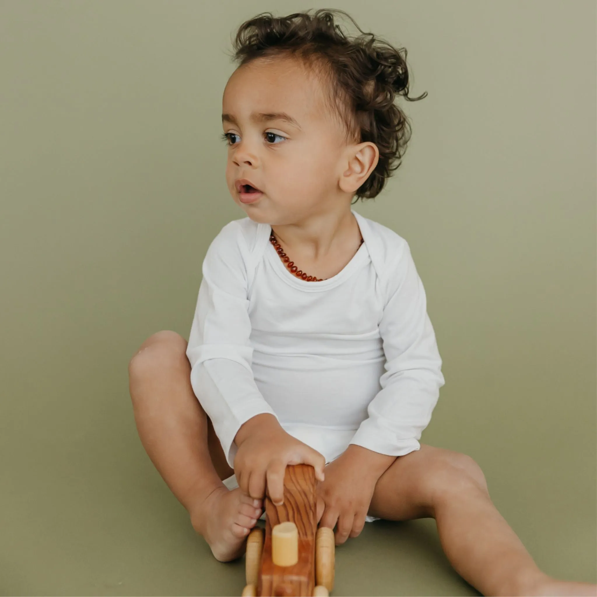 Long Sleeve Bodysuit - Dove