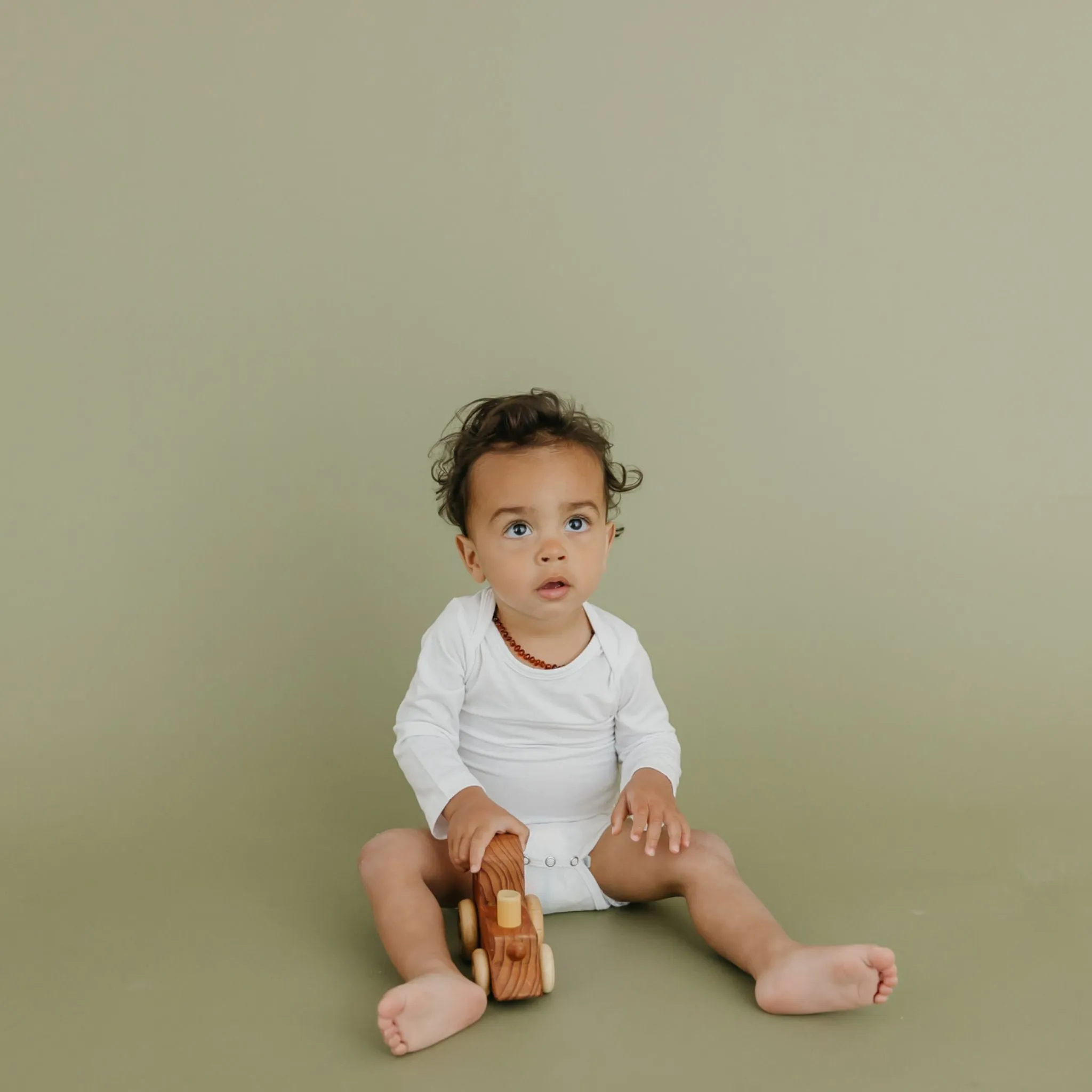 Long Sleeve Bodysuit - Dove