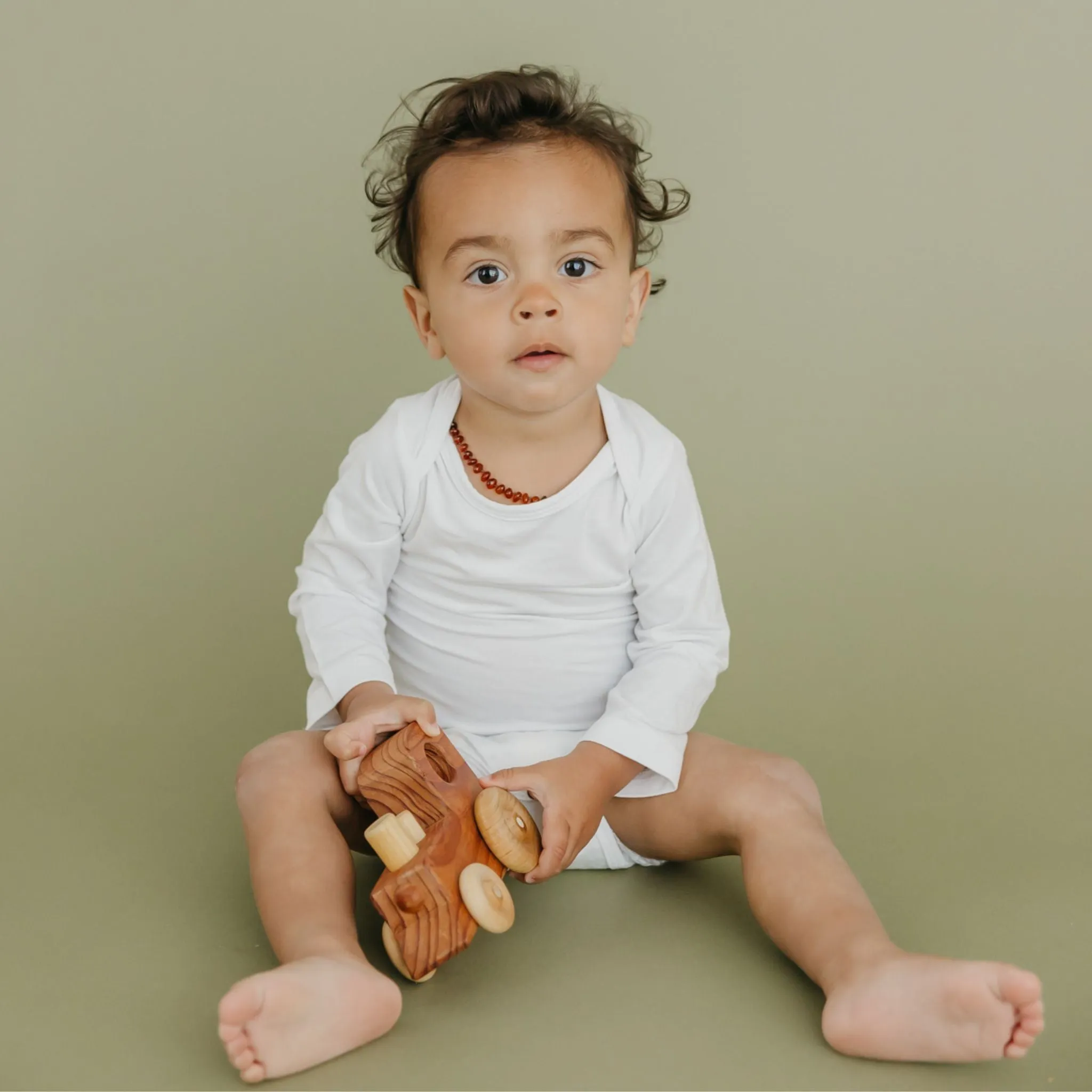 Long Sleeve Bodysuit - Dove
